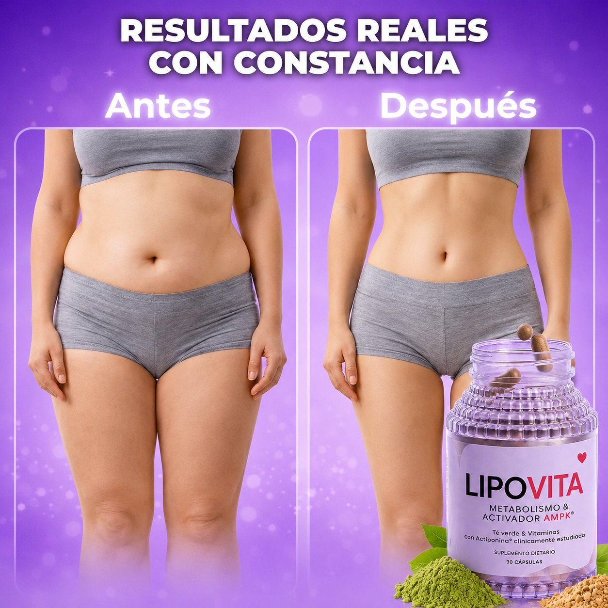 LIPOVITA™| Activador Metabólico · Quema Grasa Natural 24hs