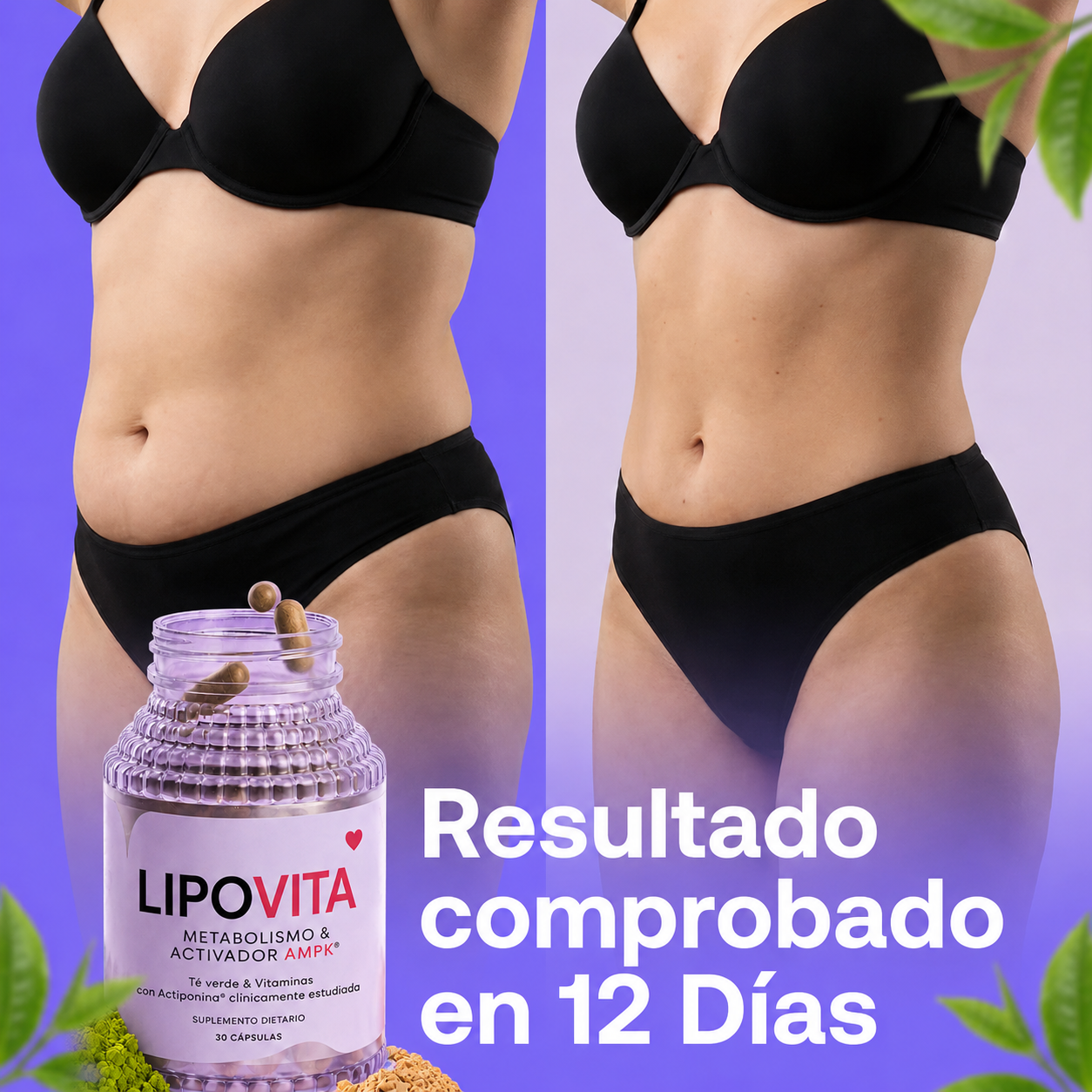 LIPOVITA™| Activador Metabólico · Quema Grasa Natural 24hs